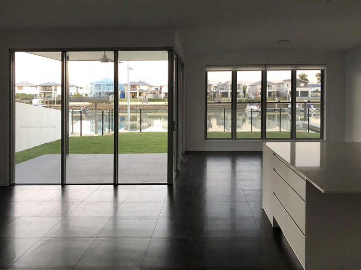 Gold Coast Builders - New Kitchen and dining area with views - Coastal Modern Builders