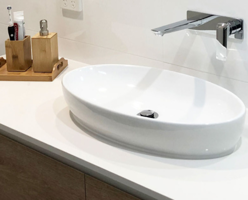 New Modern Bathroom Renovation - Gold Coast Builders - Coastal Modern Builders