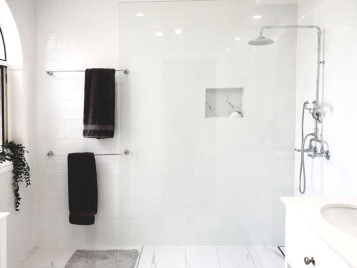 Classic Hamptons Style Bathroom Renovation Gold Coast - Coastal Modern Builders