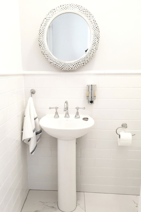 Powder-Room Renovation Gold Coast - Coastal Modern Builders