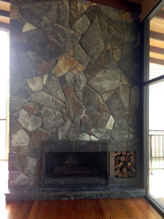 Home Renovation Gold Coast - fireplace - Coastal Modern Builders