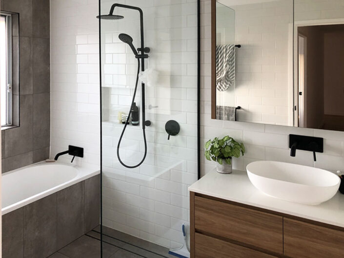 Bathroom Renovation - Coastal Modern Builders - Gold Coast Builders