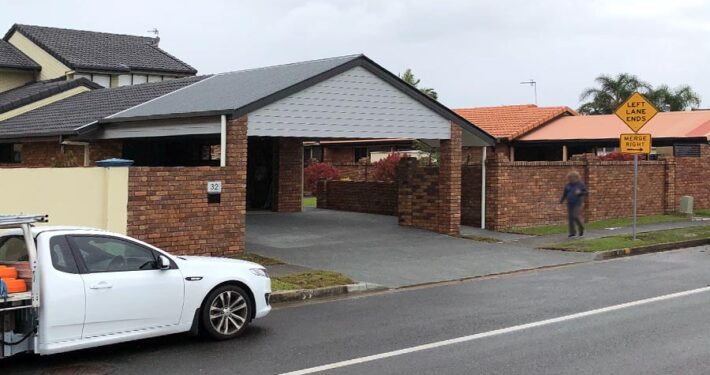 Carport extension - Gold Coast, Coastal Modern Builders
