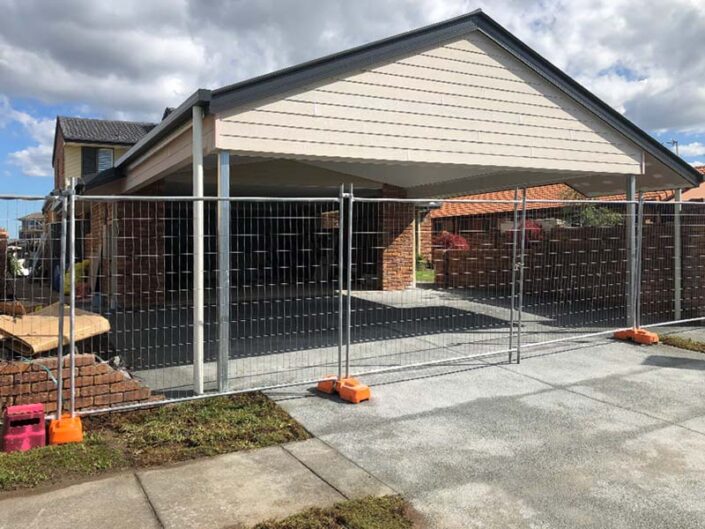 Carport extension in progress - Gold Coast, Coastal Modern Builders