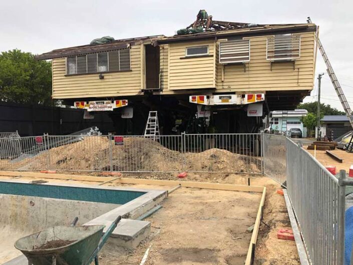 Coastal Modern Builders - Queenslander house relocation - Gold Coast